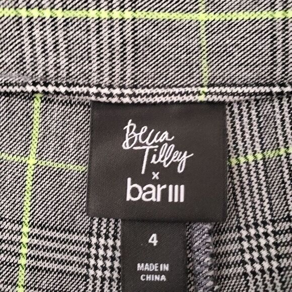 Bar III Becca Tilley x Plaid Tapered Pants - Picture 13 of 15